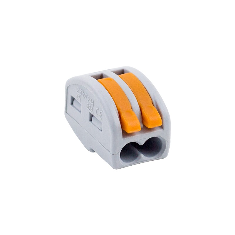 Conector derivatie tip WAGO 2 fire (10 buc.) W-412