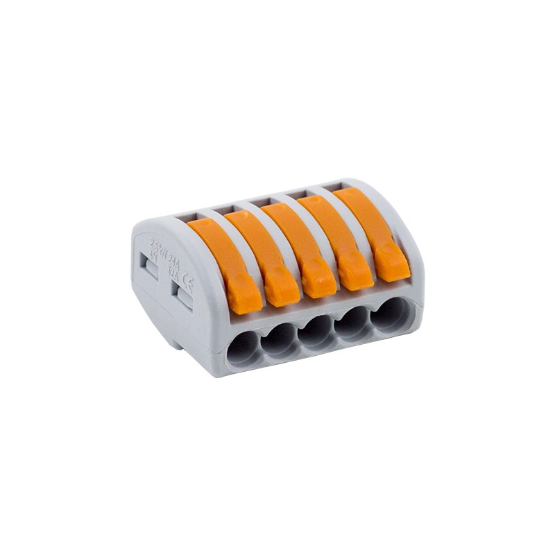 Conector derivatie tip WAGO 5 fire (10 buc.) W-415