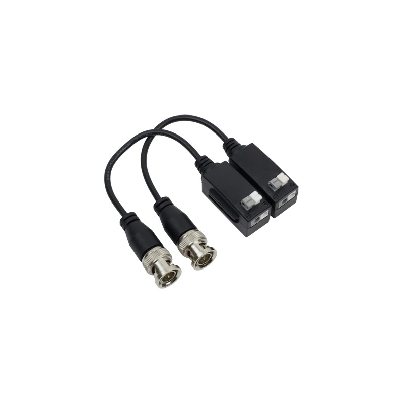 Video balun pasiv HD  (pret/set 2 buc.) - HIKVISION DS-1H18S-E