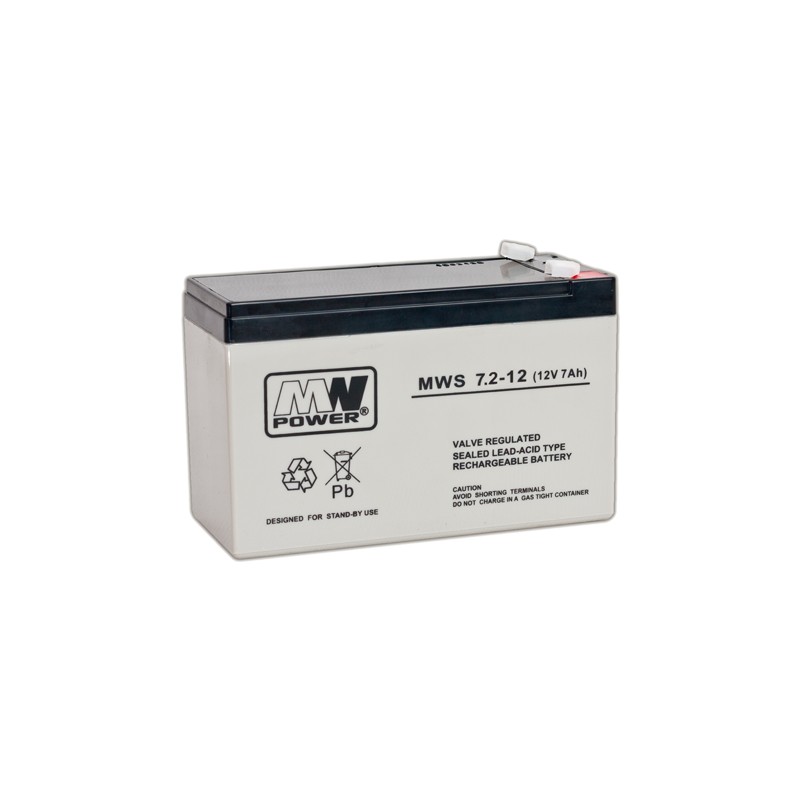 Acumulator 12V, 7.2Ah - MWS MWS12-7.2