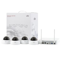 KIT WIFI 4 camere Dome 2MP + NVR - UNV KIT-322F28W-4D