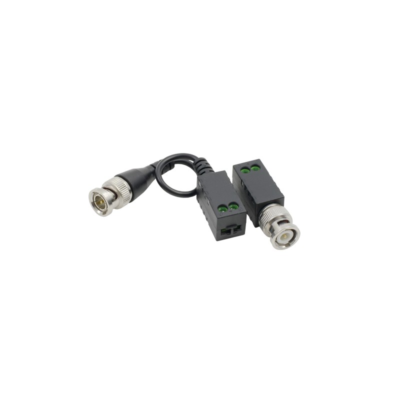 Video balun pasiv HD  (pret/set 2 buc.) - HIKVISION DS-1H18S-E-E