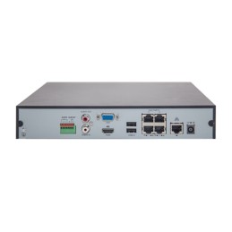 NVR 4 canale 6MP + 4 porturi PoE - UNV NVR301-04S2-P4