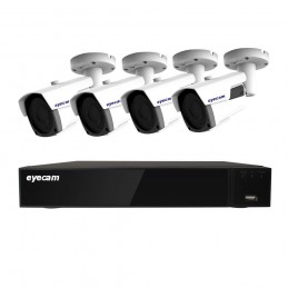 Sisteme de supraveghere Sistem supraveghere video 4 camere 5MP 40M Eyecam
