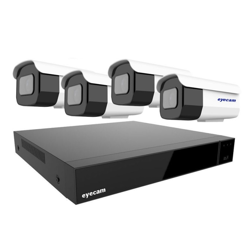 Sistem Supraveghere Video Exterior 4 camere 40M 2MP