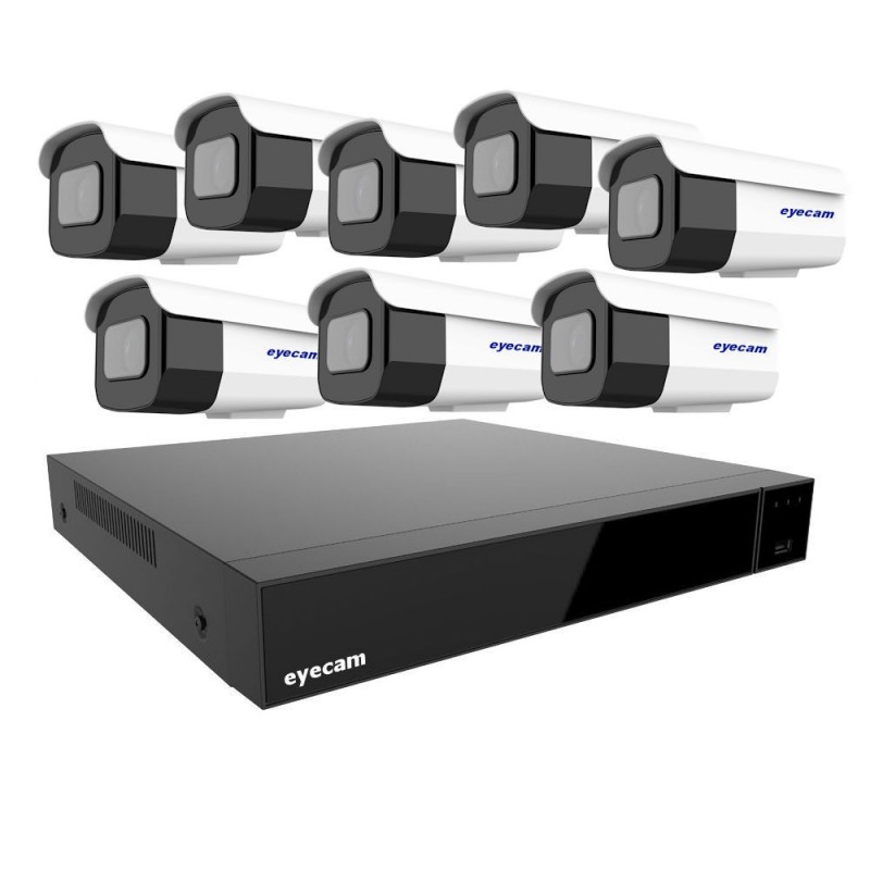 Sistem Supraveghere Video Exterior 8 Camere 40M 2MP