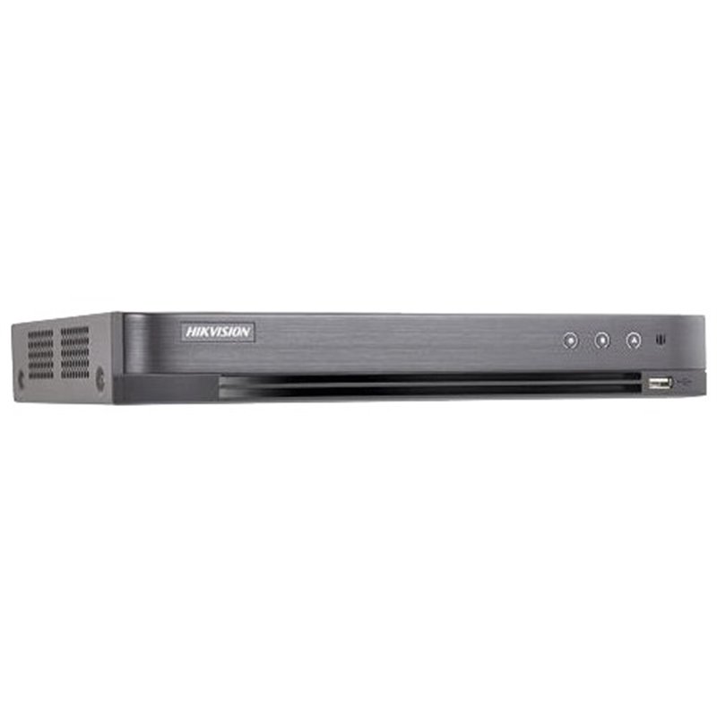 DVR 4K, 4 ch. video 8MP, 4 ch. AUDIO HDTVI 'over coaxial' - HIKVISION DS-7204HTHI-K1(S)