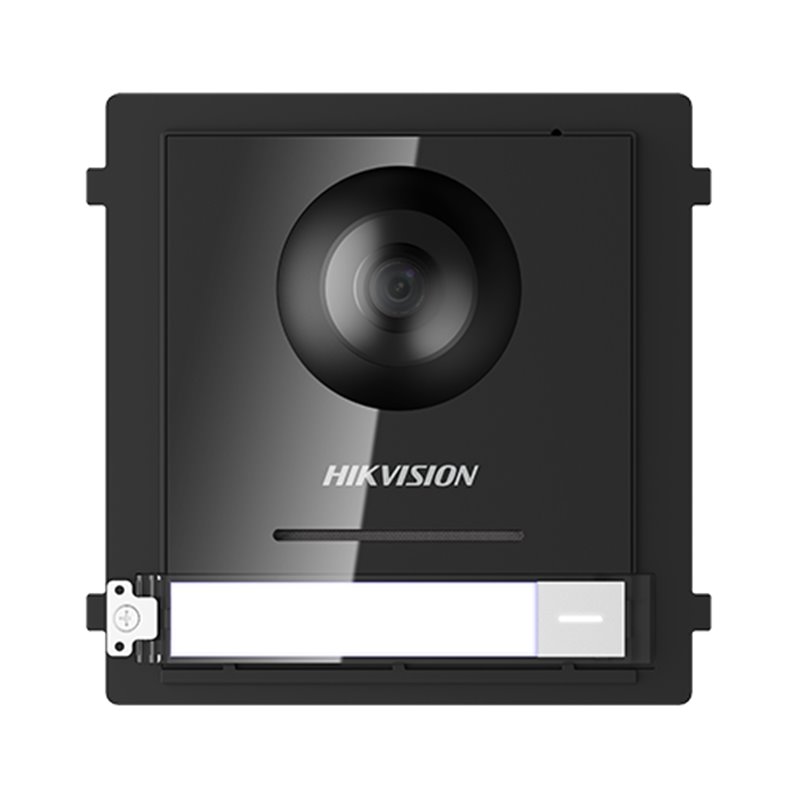 Modul Master conectare 2 fire, camera video 2MP fisheye si un buton apel  - HIKVISION DS-KD8003-IME2