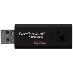 Kingston 128GB USB 3.0 DataTraveler 100 G3 (130MB/s read) EAN: 740617249231