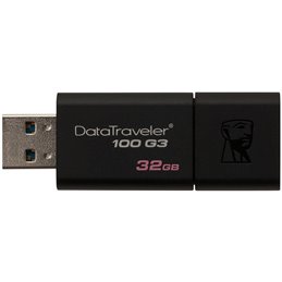 Kingston 32GB USB 3.0 DataTraveler 100 G3 (100MB/s read) EAN: 740617211719
