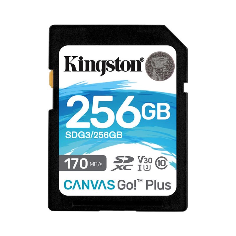 SD CARD KS 256GB CL10 UHS-I CANV GO PLUS