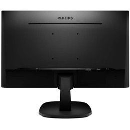 Monitor LED Philips 243V7QDSB/00, V-line, 23.8'' 1920x1080@60Hz, 16:9, IPS, 5ms, 250nits, Black, 3 Years, VESA100x100/VGA/DVI/HD