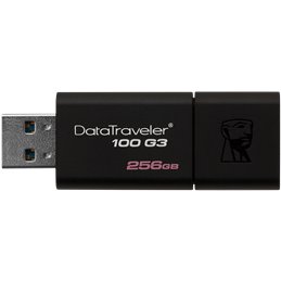 Kingston 256GB USB 3.0 DataTraveler 100 G3 (130MB/s read)  EAN: 740617281460