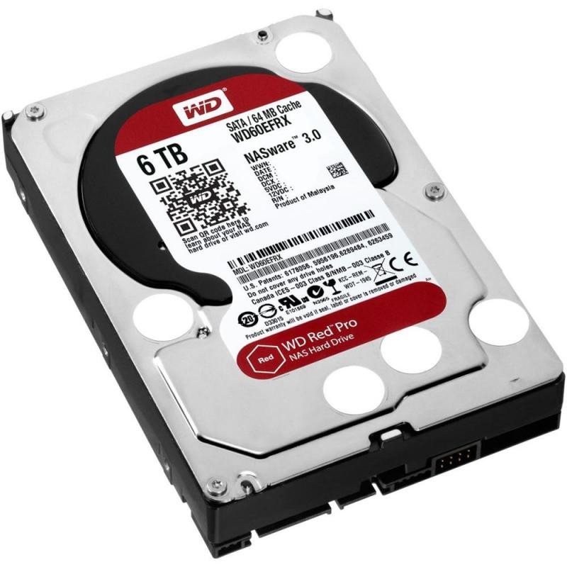 WD HDD3.5 6TB SATA WD60EFRX