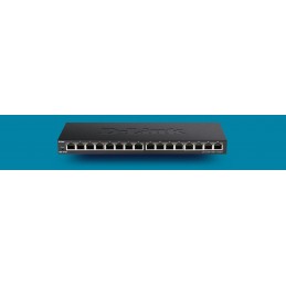 DLINK 16P-GB UNMNGD DESKTOP SWITCH