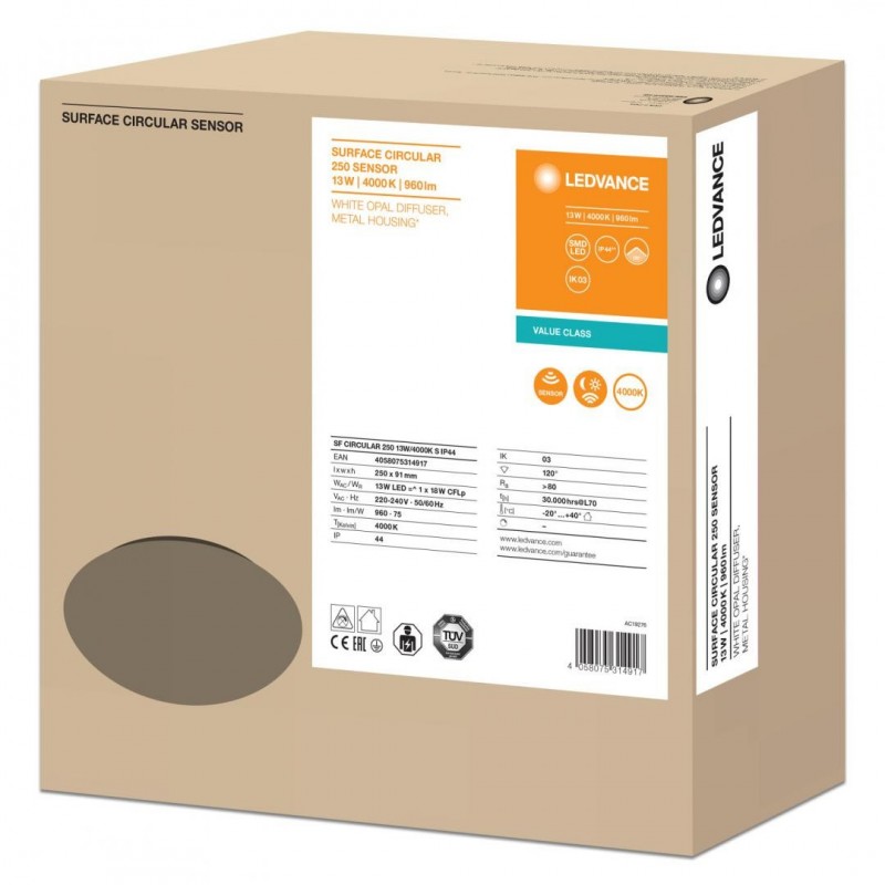 PLAFONIERA LED LEDVANCE 4058075314917