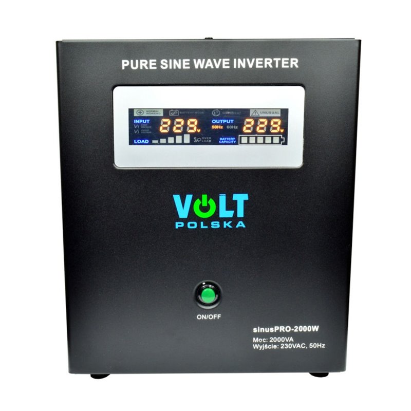 VOLTUPS centrale termice VOLT sinus PRO-2000W 2000VA 1400W
