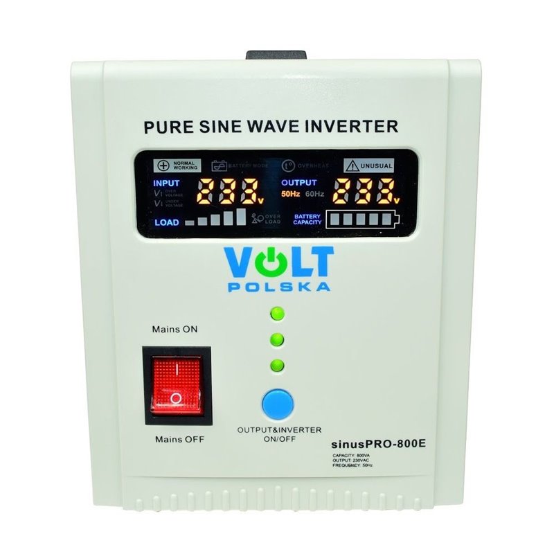 VOLTUPS centrale termice VOLT sinus PRO-800E 800VA 500W