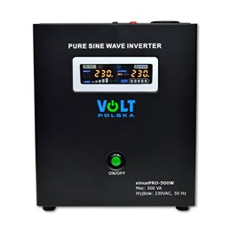VOLTUPS centrale termice VOLT sinus PRO-500W 500VA 300W