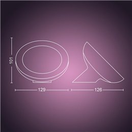 LAMPA LED DE MASA PHILIPS HUE BLOOM