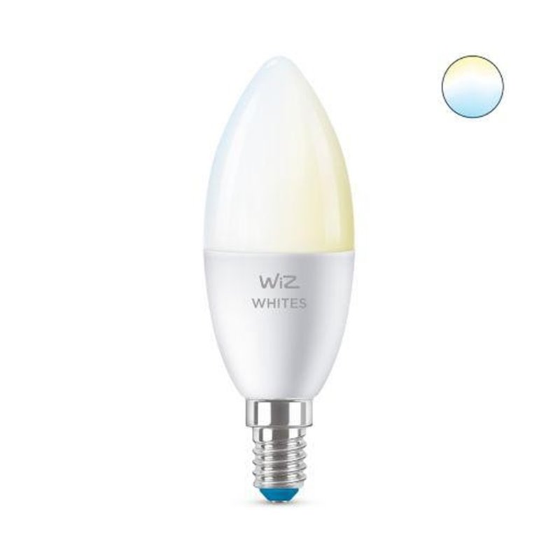 BEC LED PHILIPS WiZ WHITES C37  E14 4.9W