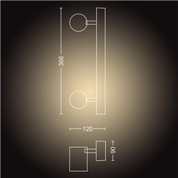 SPOT LED PHILIPS HUE ADORE PT. BAIE 2X5W