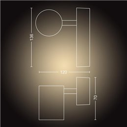 SPOT LED PHILIPS HUE ADORE PT. BAIE