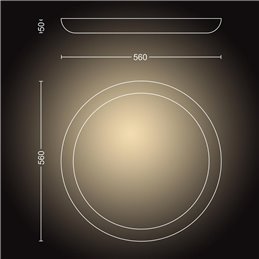 OGLINDA LUMINATA ADORE PHILIPS HUE