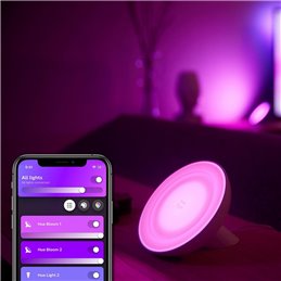 LAMPA LED MASA PHILIPS HUE BLOOM NEGRU