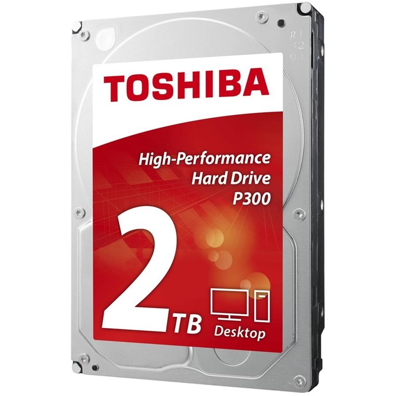HDD desktop Toshiba P300 (3.5" 2TB, 7200RPM, 64MB, NCQ, AF, SATAIII), bulk