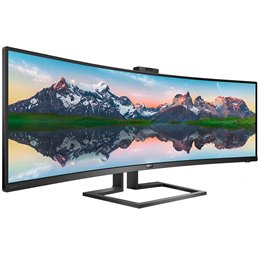 Philips Brilliance Curved SuperWide LCD Display 32:9 499P9H/00 - Computer Screens (124 cm (48.8 Inch) 5120 x 1440 Pixels LCD 5 m
