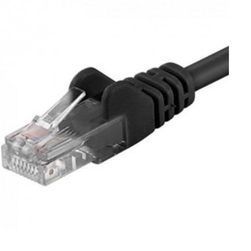 PACHCORD UTP RJ45 Cat.6 0.5m NEGRU
