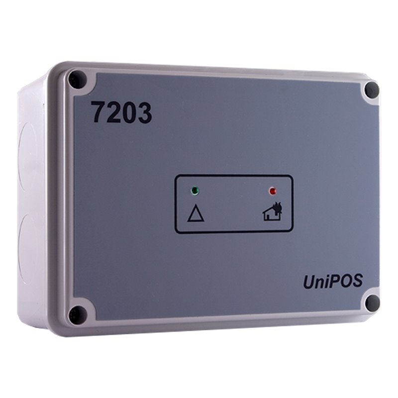 Modul  de comanda adresabil - 3 intrari, 6 iesiri - UNIPOS FD7203