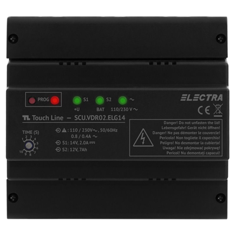 Unitate centrala de alimentare SMART 1 OUT - ELECTRA SCU.VDR02.ELG14