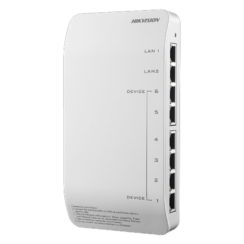 Distribuitor Video/Audio pentru 6 posturi - HIKVISION DS-KAD606-P
