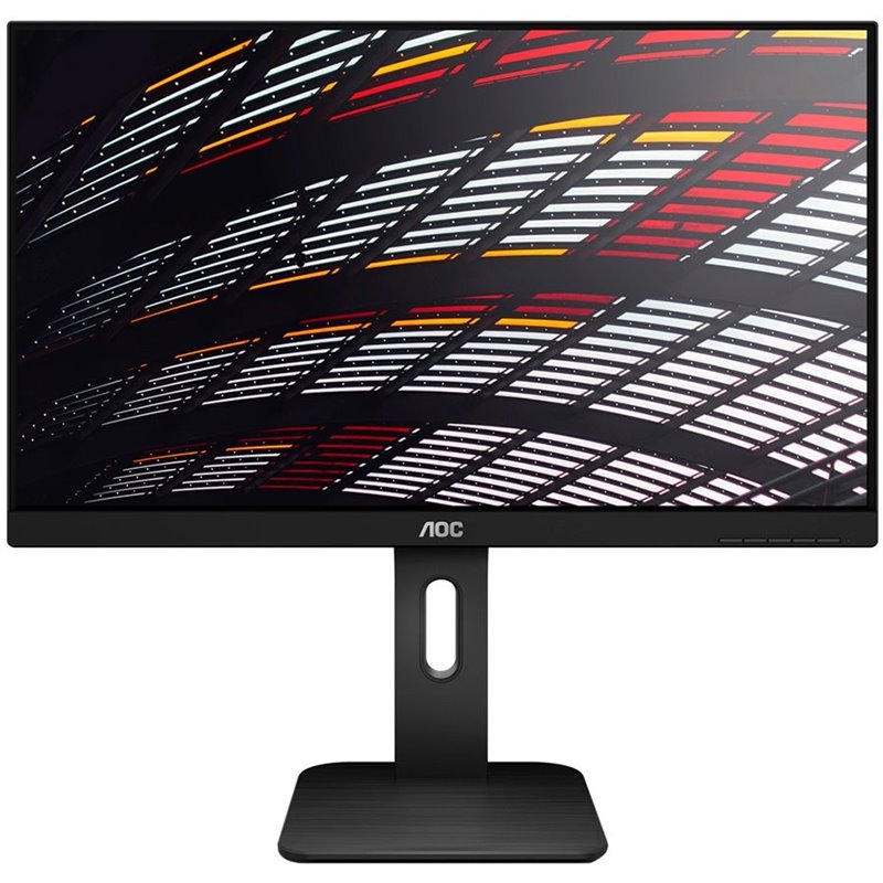 AOC Monitor LED X24P1 Professional (24.1“,16:10,1920x1200,IPS, 300 cd/m², 1000:1, 50M:1, 4 ms, 178/178°, Low-Blue light, VGA, DV