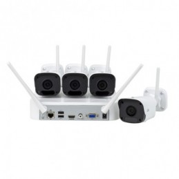 KIT WIFI 4 camere Bullet...