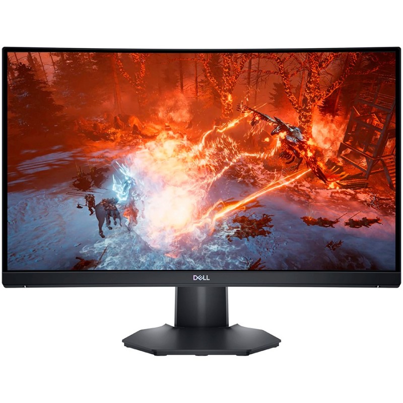Monitor LED DELL CURVED S2422HG, 23.6", 1920x1080 @ 165Hz, 16:9, VA, 3000:1, 1ms MPRT / 4ms GtG, 350 cd/m2, VESA, HDMI, DP, heig