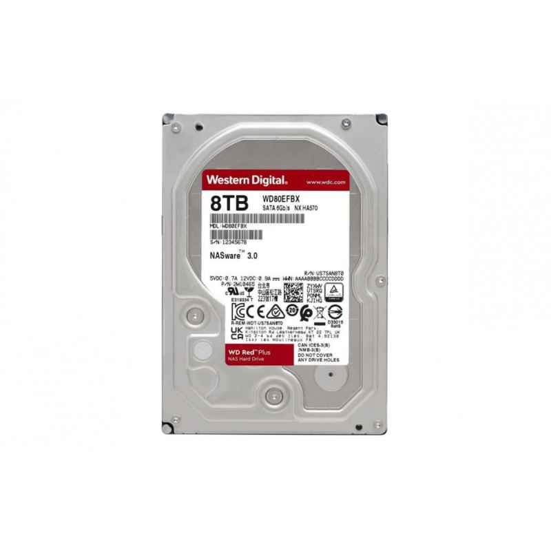 WD HDD3.5 8TB SATA WD80EFBX