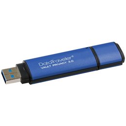 Kingston 32GB USB 3.0 DTVP30, 256bit AES Encrypted FIPS 197 EAN: 740617223408