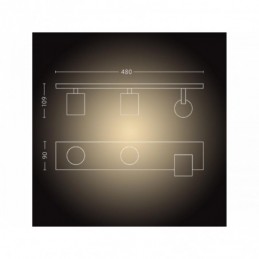 RUNNER HUE BAR/TUBE BLACK...